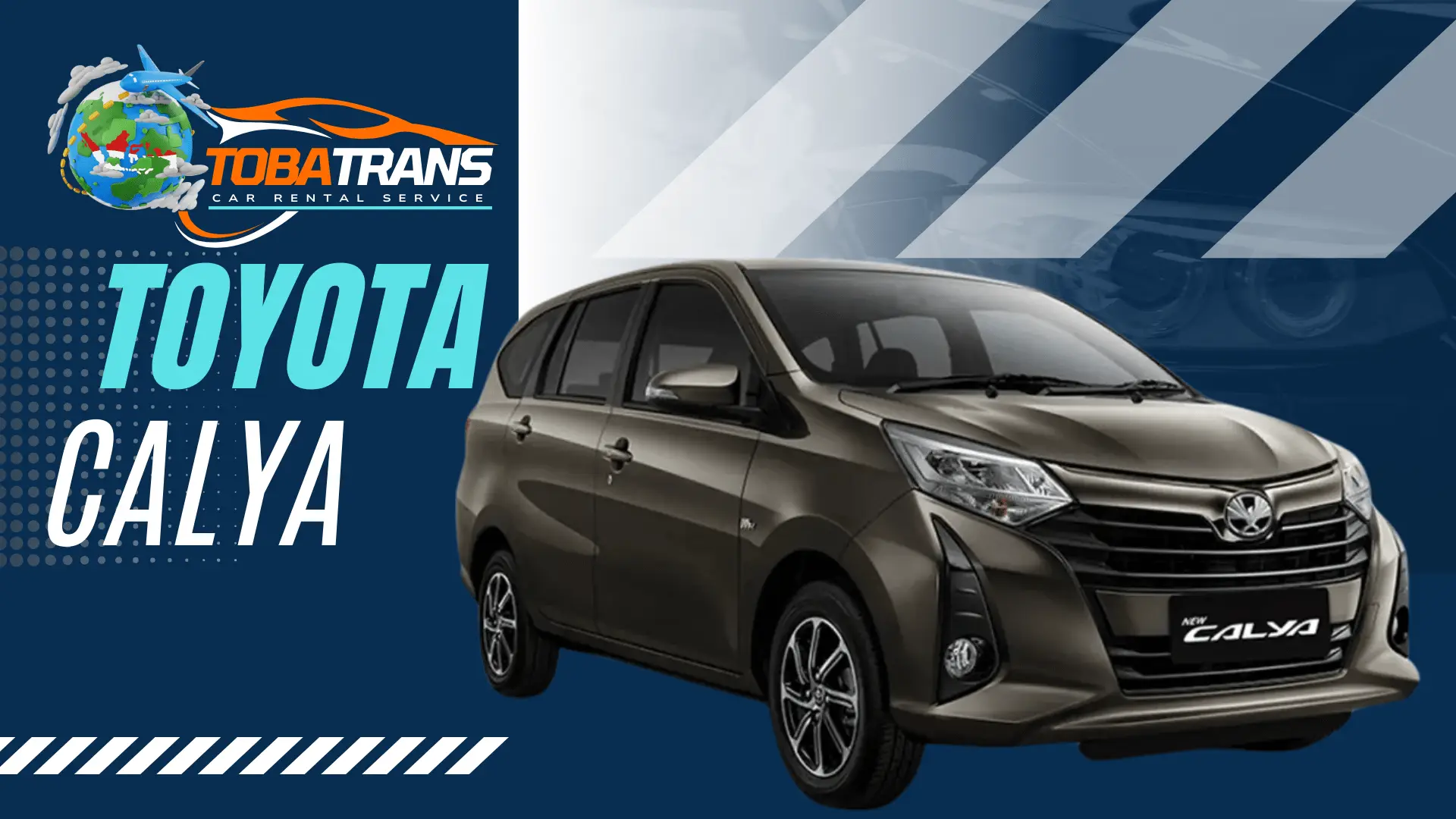 Toyota Calya rental mobil danau toba