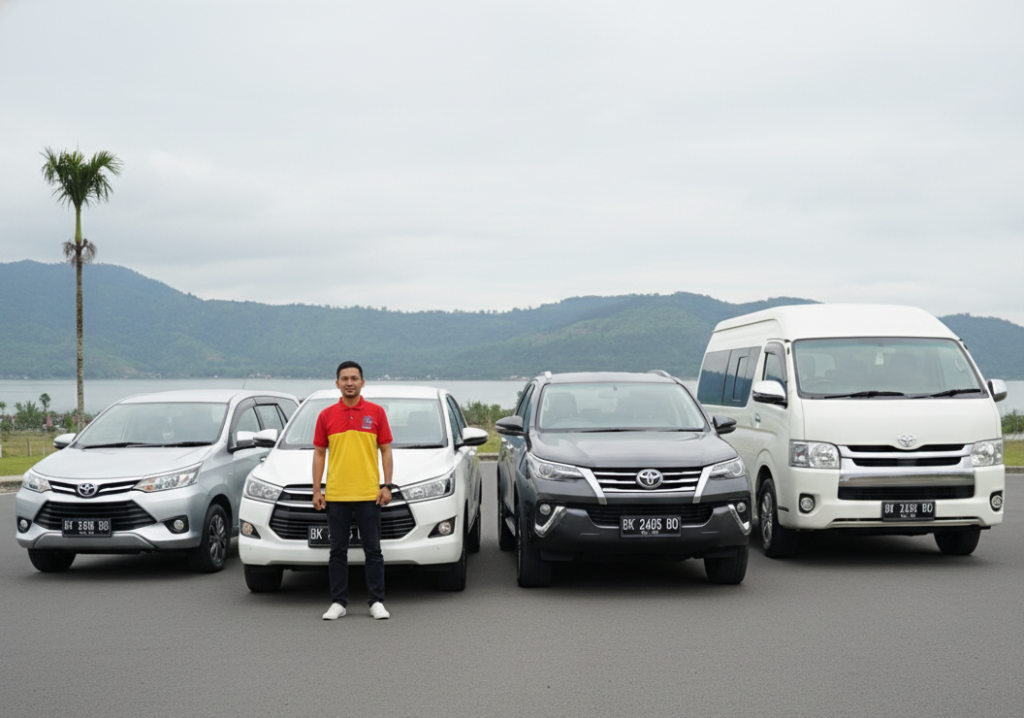 Sewa mobil Medan ke Parapat harga 700 ribu dengan sopir profesional dari Tobatrans