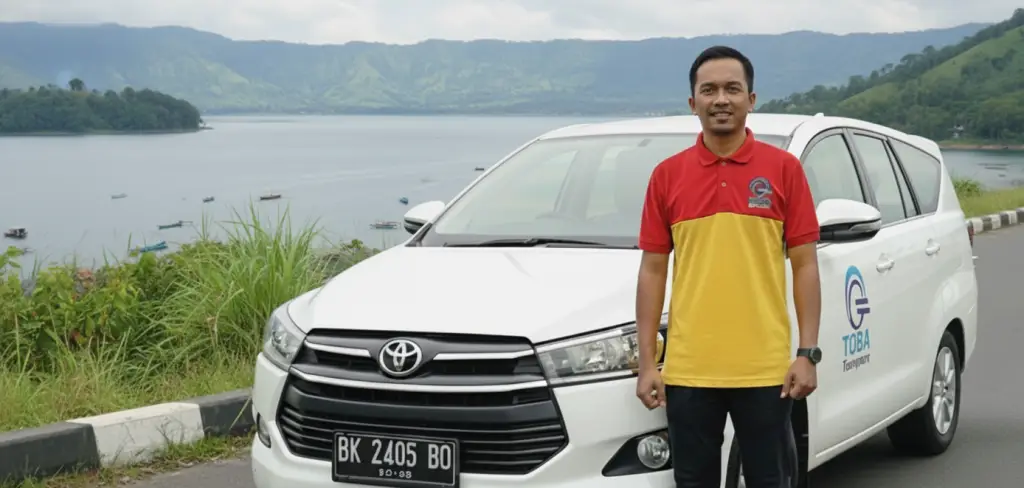 Sewa mobil pribadi ke Danau Toba bersama Tobatrans – perjalanan nyaman dari Medan ke Danau Toba dengan sopir profesional.