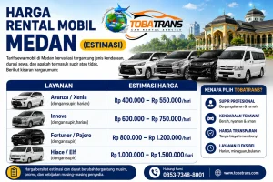 Harga rental mobil di Medan